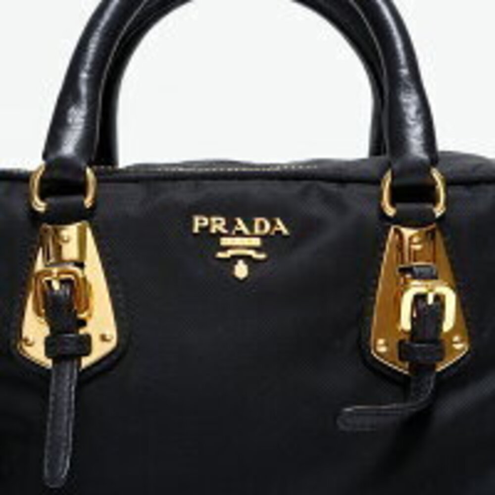 Prada Tessuto Handbag Shoulder Bag black - Picture 9 of 13
